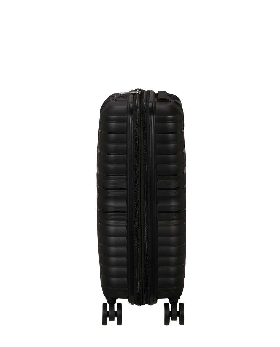 Mala de Cabine Flytwist 55cm 4 Rodas Expansível Preto 36L Preto-3