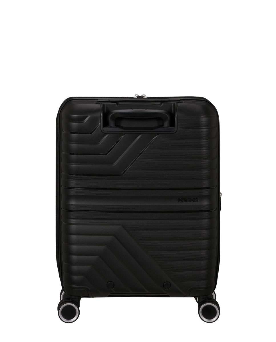 Mala de Cabine Flytwist 55cm 4 Rodas Expansível Preto 36L Preto-4