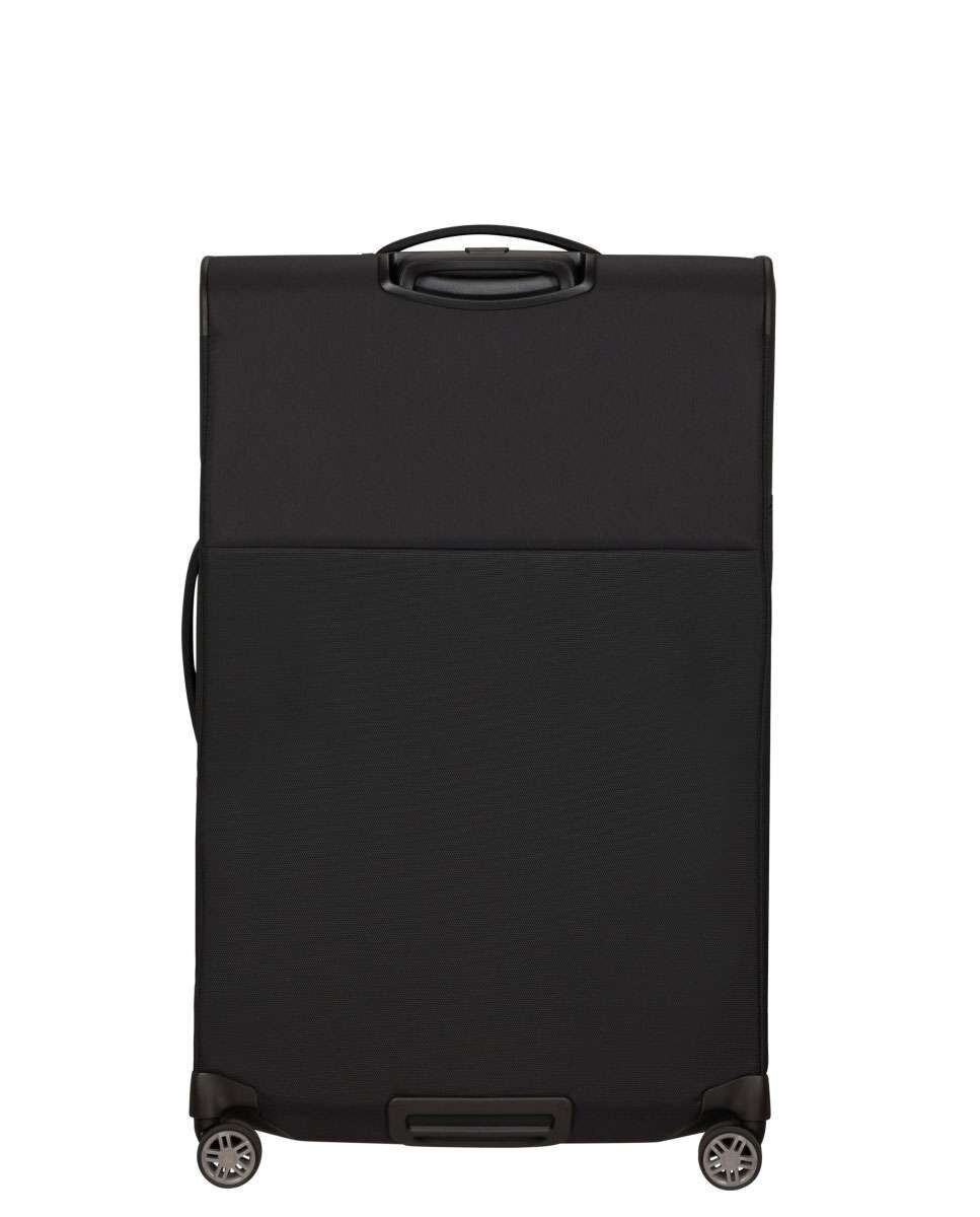 Mala de viagem grande Airea 78cm 4 rodas expansível preto 111,5L Preto-4