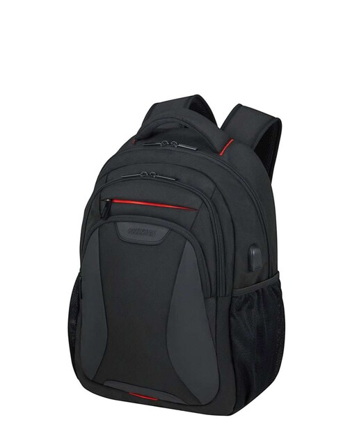 Imagem 0 de Mochila eco At Work para portátil porta usb preto 15.6