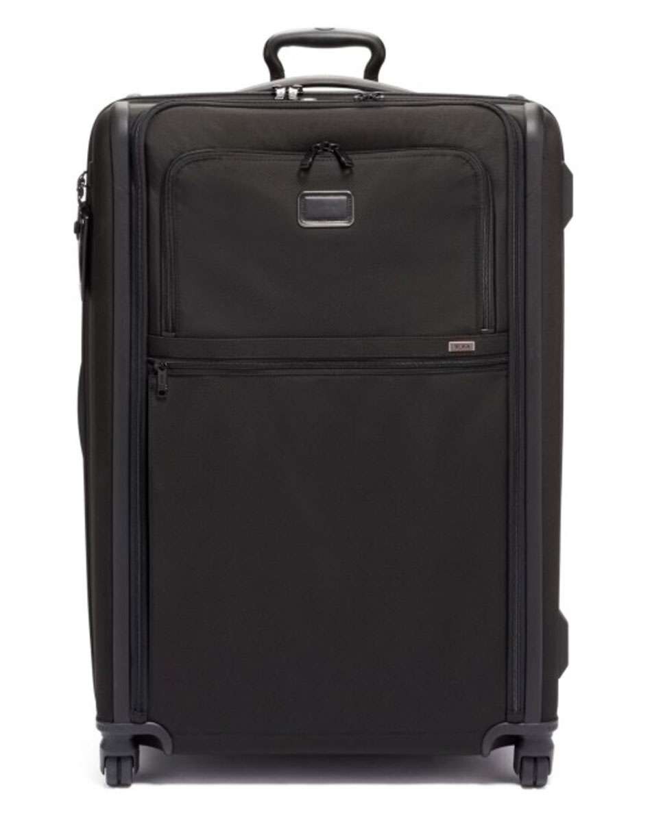 Mala para Viagens Longas 78cm Expansível Alpha preto 126L Preto-1