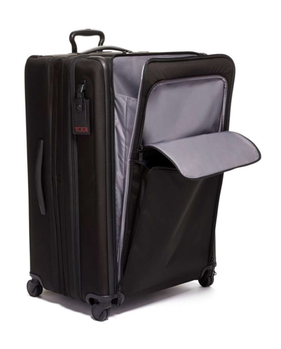 Mala para Viagens Longas 78cm Expansível Alpha preto 126L Preto-4