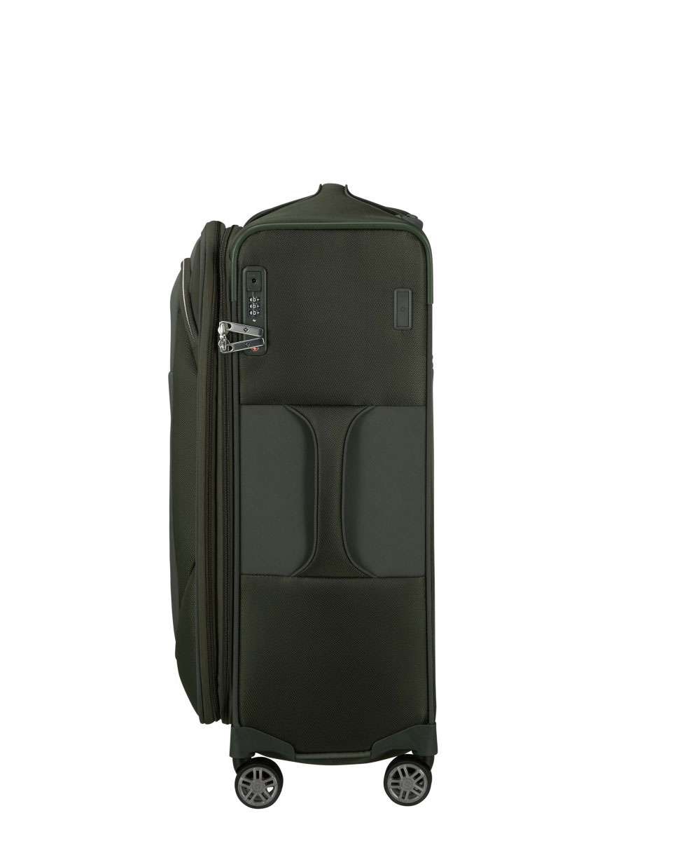 Mala de Viagem Média Re-Lite 67cm 4 Rodas Expansível Verde Hera 79L Verde-3