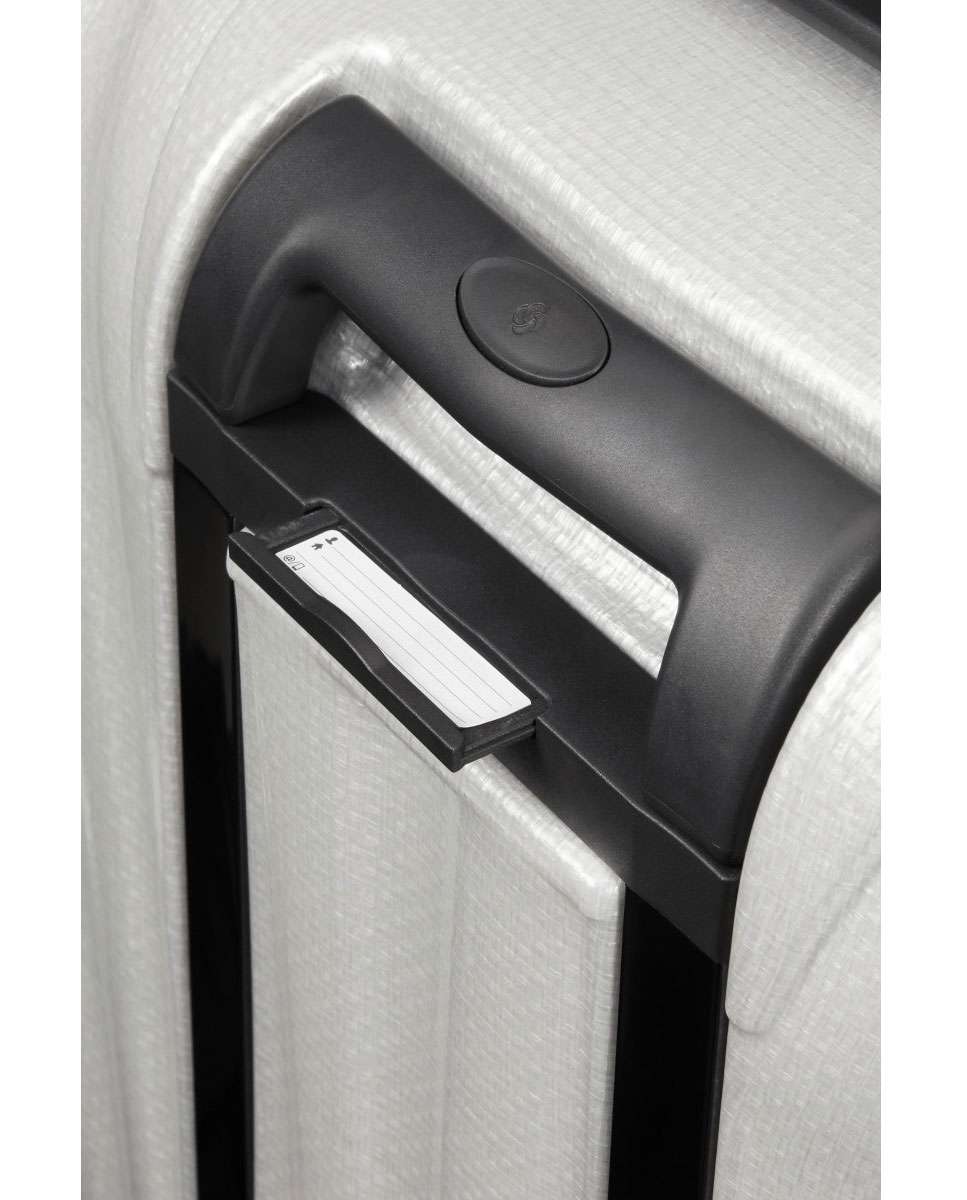 Mala de viagem extragrande C-Lite 86cm 4 rodas branco 144L Branco-3