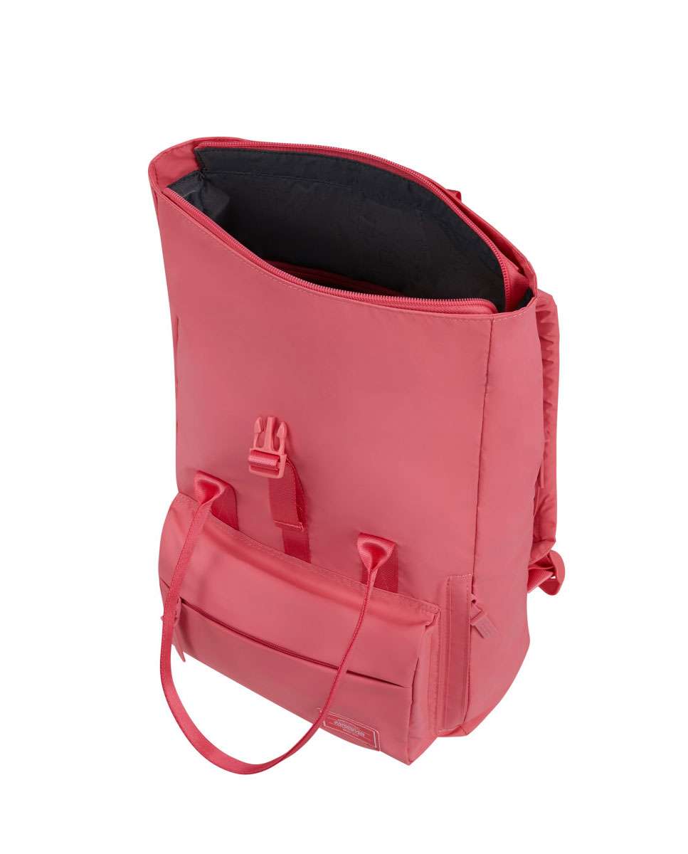 Mochila de Mulher City Puff Urban Groove Rosa 17L Rosa-2