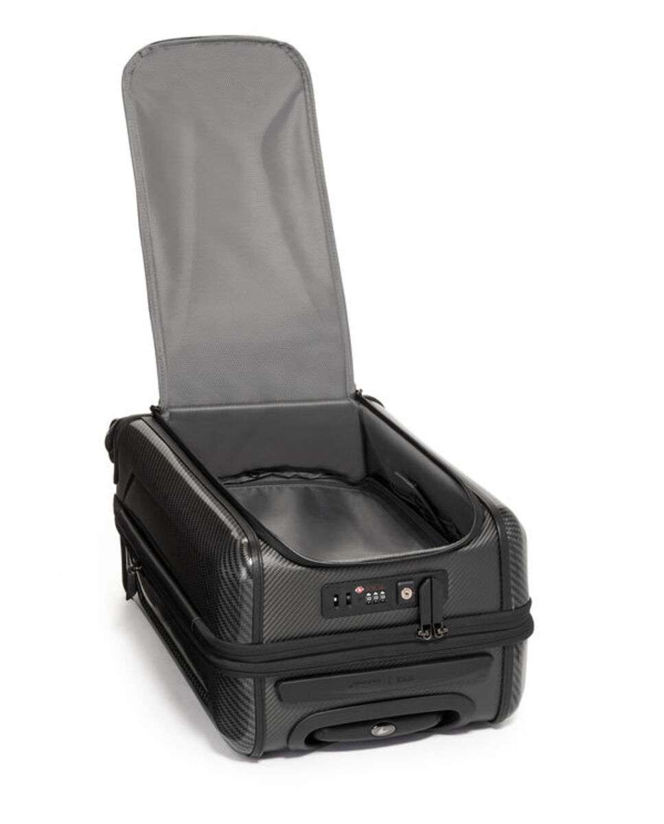Mala de Cabine 56cm Aero Internacional Expansível em Carbono Tumi Mclaren preto 36L Preto-3