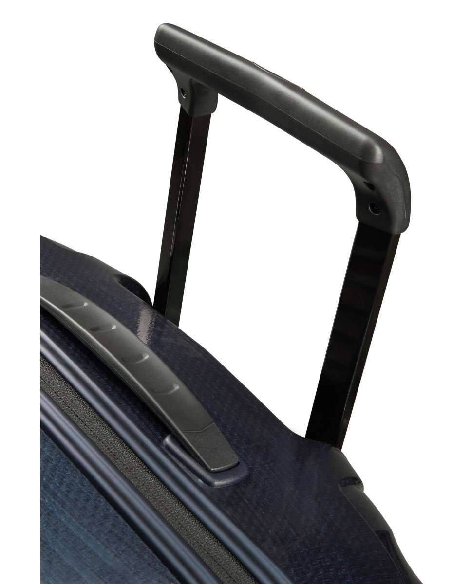 Mala de viagem média C-Lite 69cm 4 rodas azul 68L Azul-3