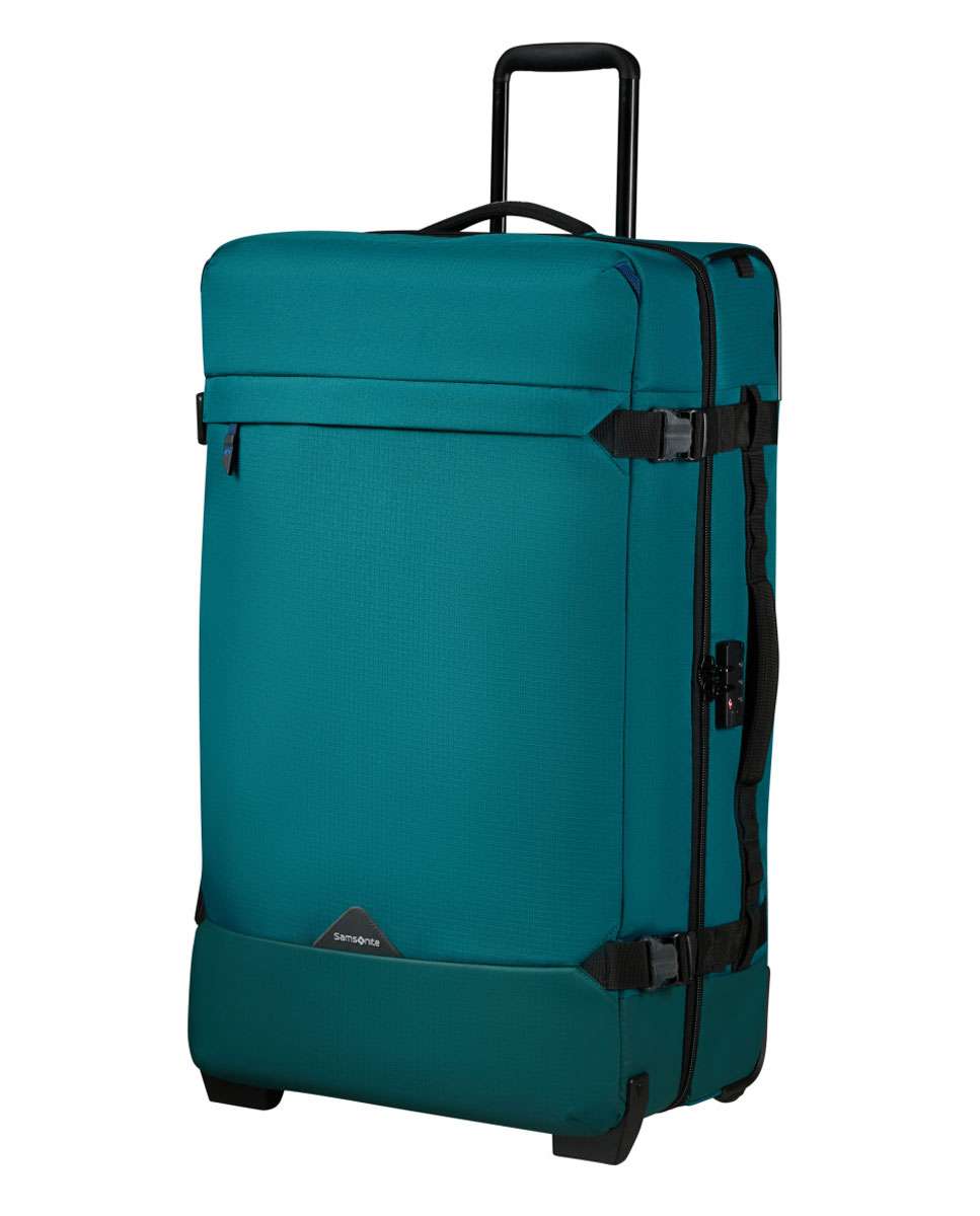 Trolley de Viagem Grande Roadseeker 79Cm com 2 Rodas Azul-Petróleo 116L Azul-1