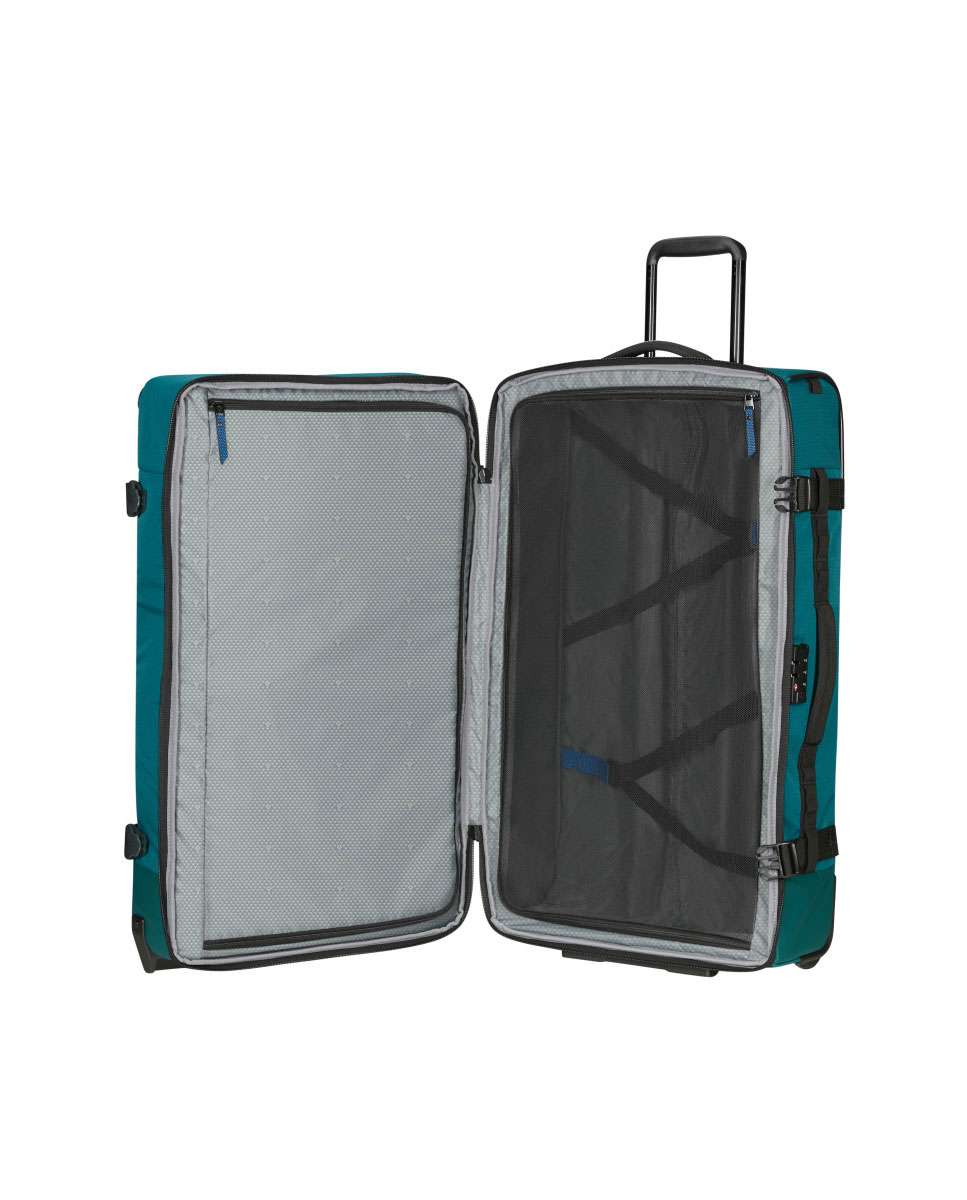 Trolley de Viagem Grande Roadseeker 79Cm com 2 Rodas Azul-Petróleo 116L Azul-2