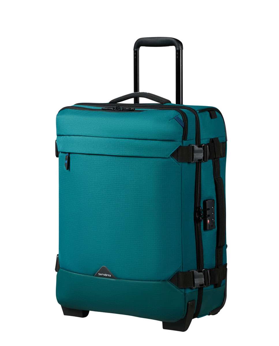 Trolley/Mochila Roadseeker 55Cm com 2 Rodas Azul-Petróleo 50L Azul-1