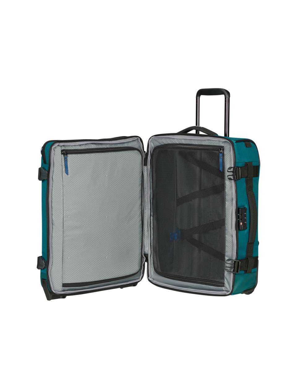 Trolley/Mochila Roadseeker 55Cm com 2 Rodas Azul-Petróleo 50L Azul-2