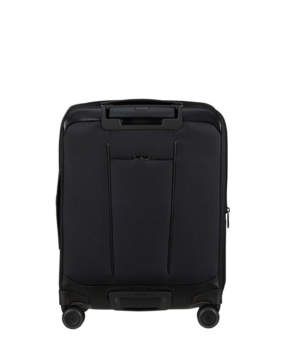 Mala de cabine Splendix 55cm expansível 4 rodas preto 42L Preto-4