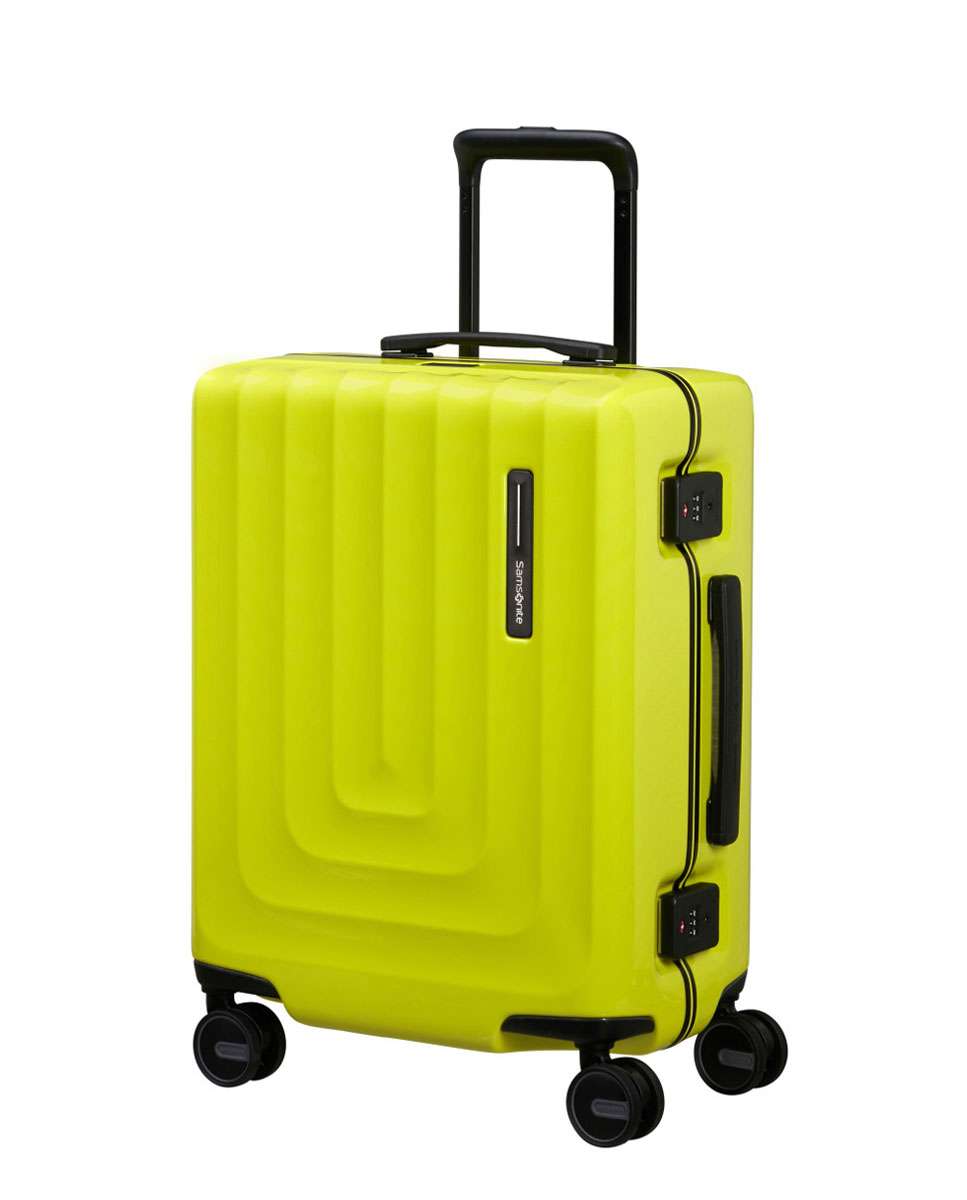 Mala de Cabine Focus 55cm 4 Rodas Lima Metálico 40L Verde-1