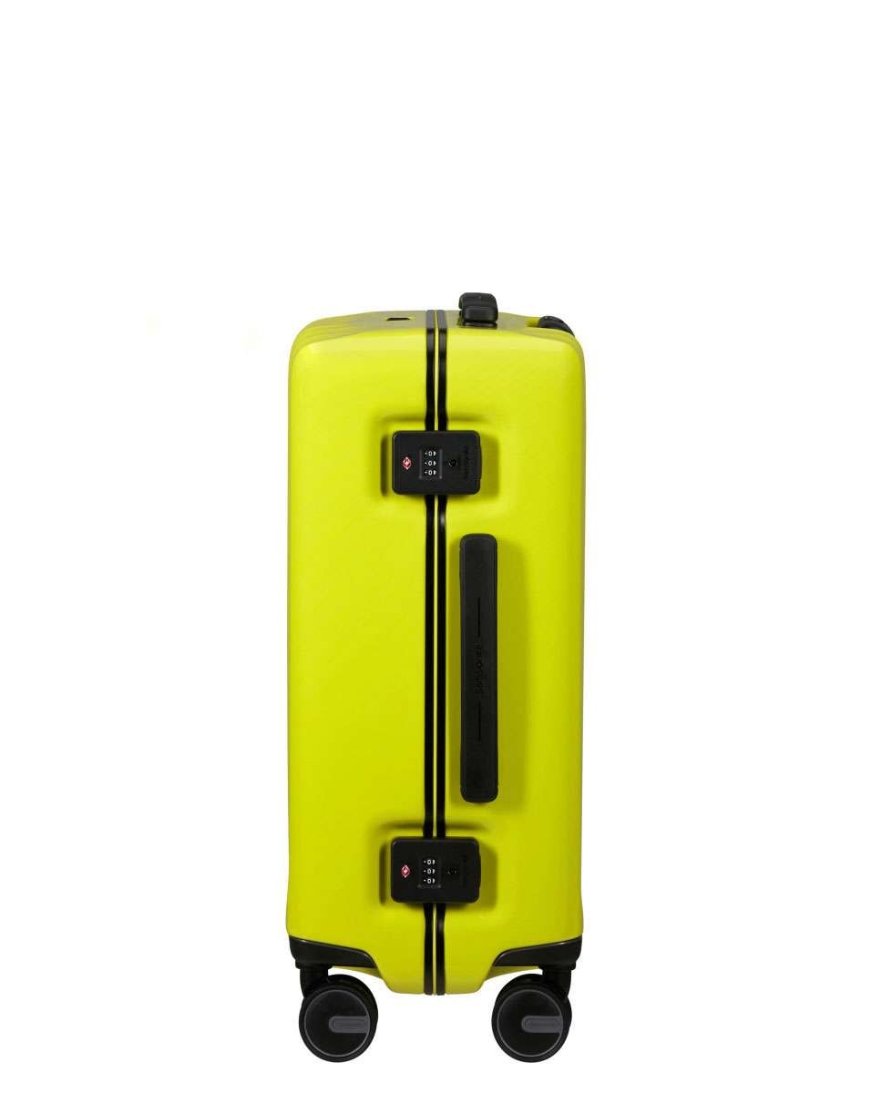 Mala de Cabine Focus 55cm 4 Rodas Lima Metálico 40L Verde-3