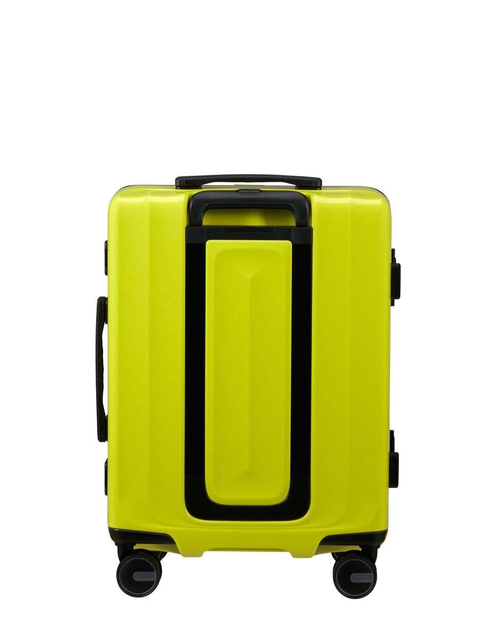 Mala de Cabine Focus 55cm 4 Rodas Lima Metálico 40L Verde-4