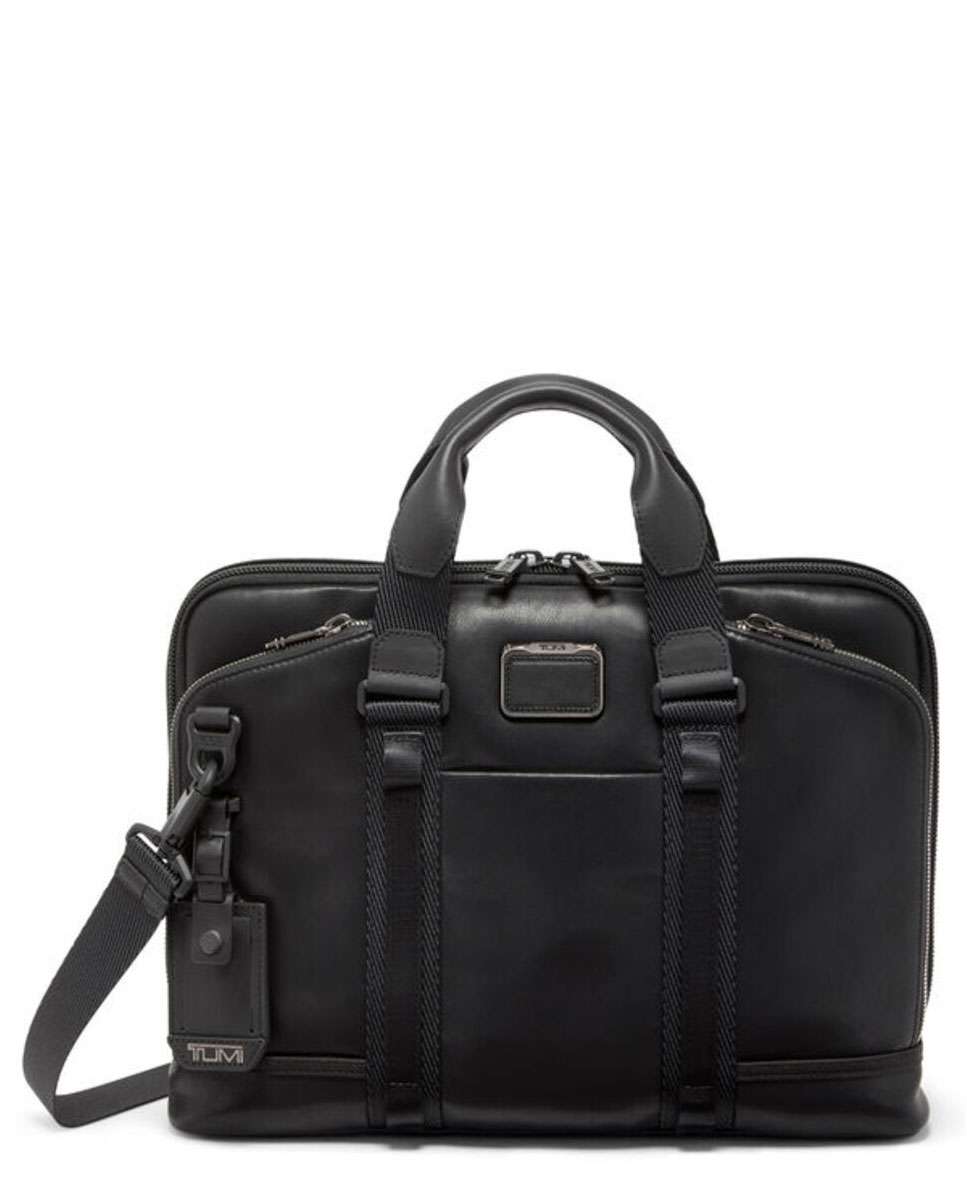 Imagem 0 de Pasta para Portátil Academy em Pele Alpha Bravo preto