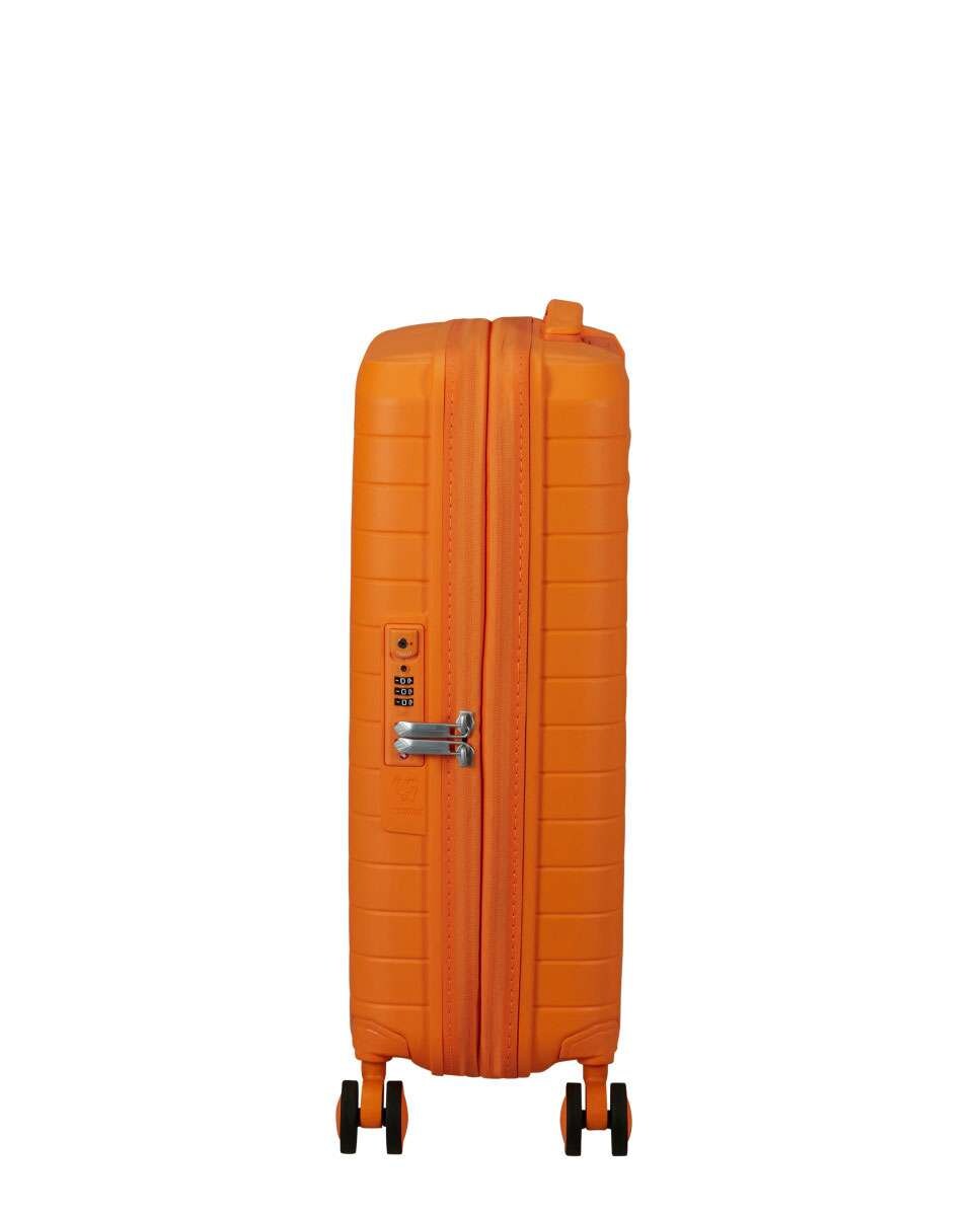 Mala de Cabine Fastforward 55cm 4 Rodas Expansível Laranja Radiante 36L Laranja-3