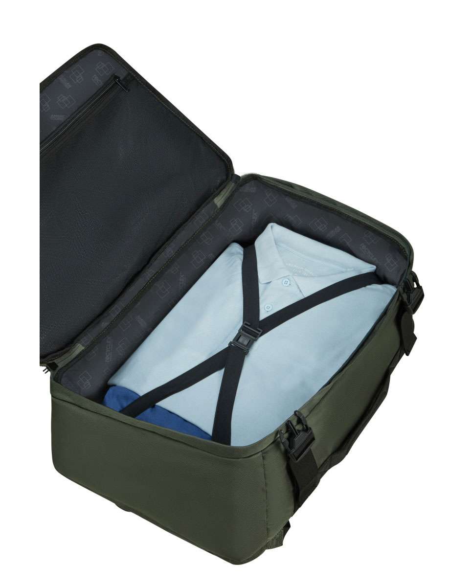 Mochila de cabine Urban Track 55cm caqui 44L Verde-2
