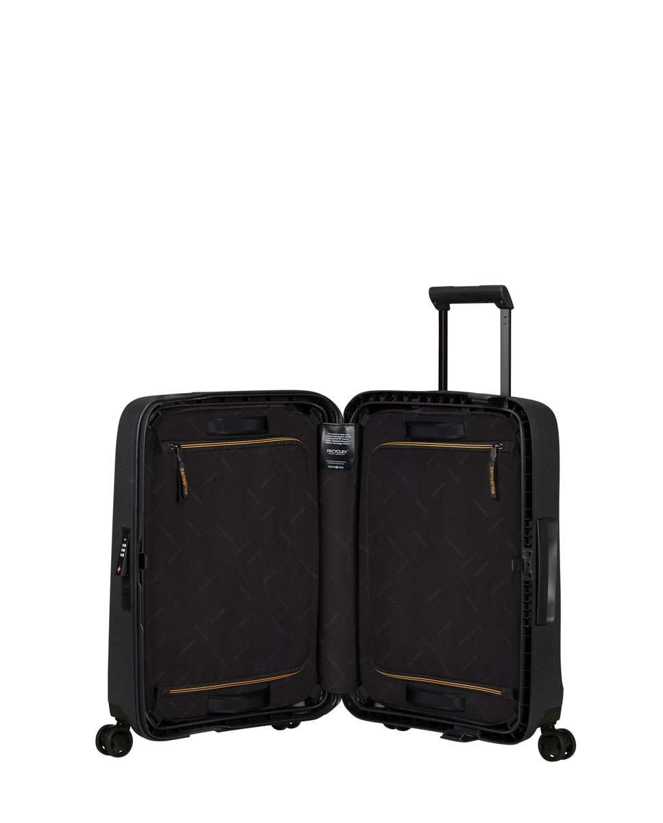 Mala de cabine Essens 55x20cm 4 rodas grafite39L Cinzento-2