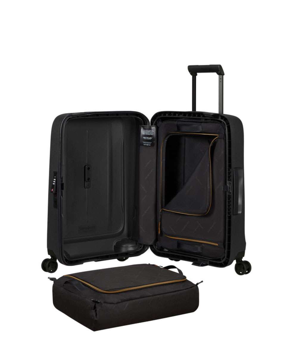 Mala de cabine Essens 55x20cm 4 rodas grafite39L Cinzento-3