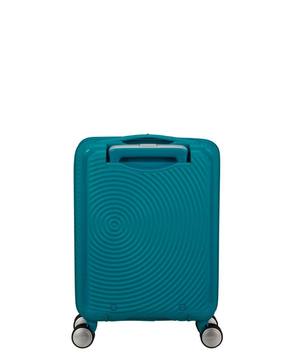 Trolley de cabine mini Soundbox 47cm 4 rodas azul-petróleo 22L Azul-4