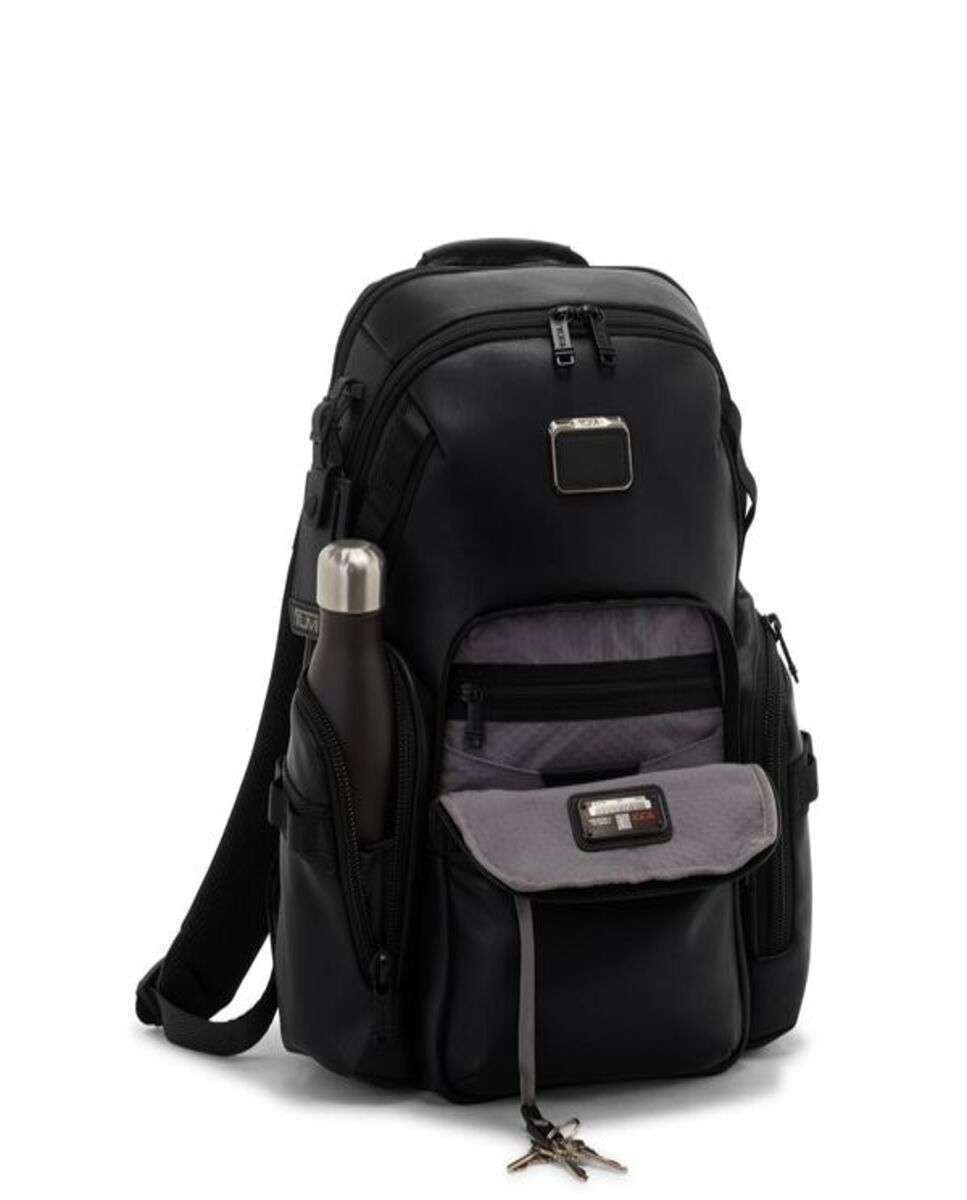 Mochila para Portátil 15" Navigation em Pele Alpha Bravo preto Preto-3