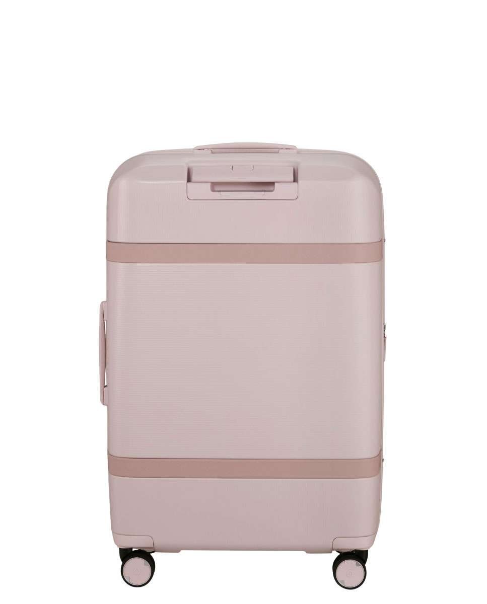 Mala de Viagem Média Image 69Cm 4 Rodas Expansível Rosa 79L Rosa-4
