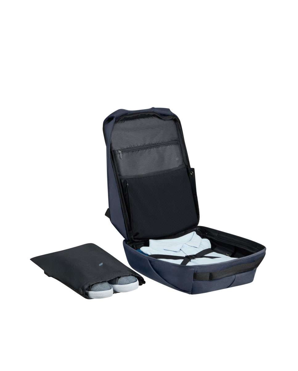 Mochila antirroubo para portátil Securipack 2.0 azul escuro 17.3 Azul-2