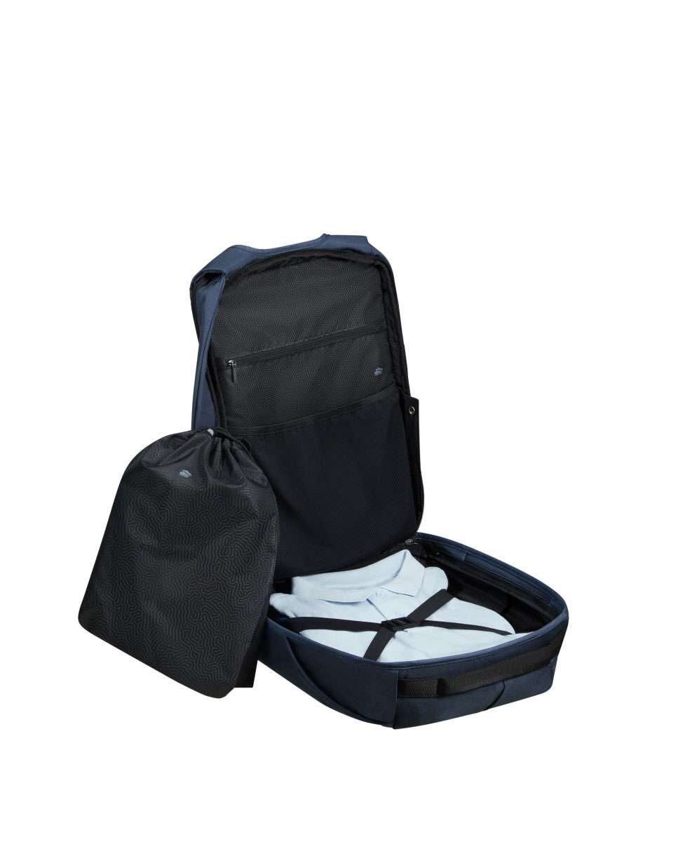 Mochila antirroubo para portátil Securipack 2.0 azul escuro 17.3 Azul-3