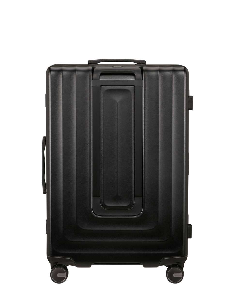 Mala de Viagem Grande Focus 75cm 4 Rodas Grafite Mate 91L Preto-4