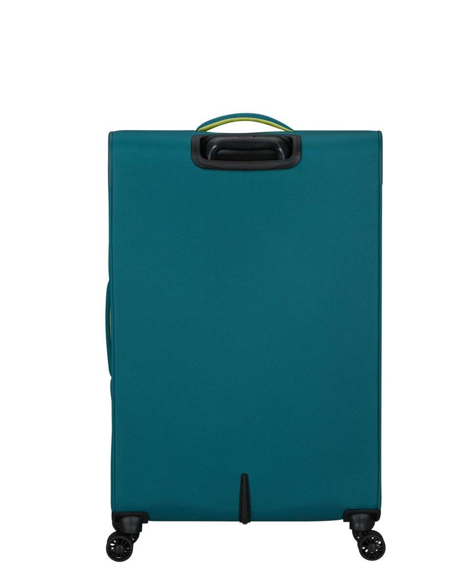 Mala de Viagem Grande Cloudrider 78cm 4 Rodas Expansível Azul Esverdeado 104L Azul-4