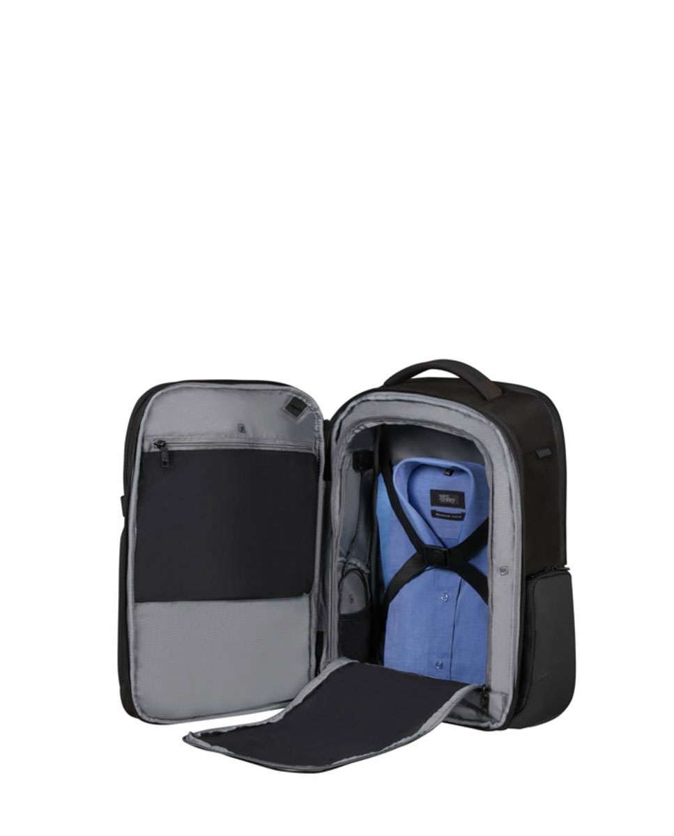 Mochila Biz2go para portátil 17.3" expansível para 1 dia preta Preto-2