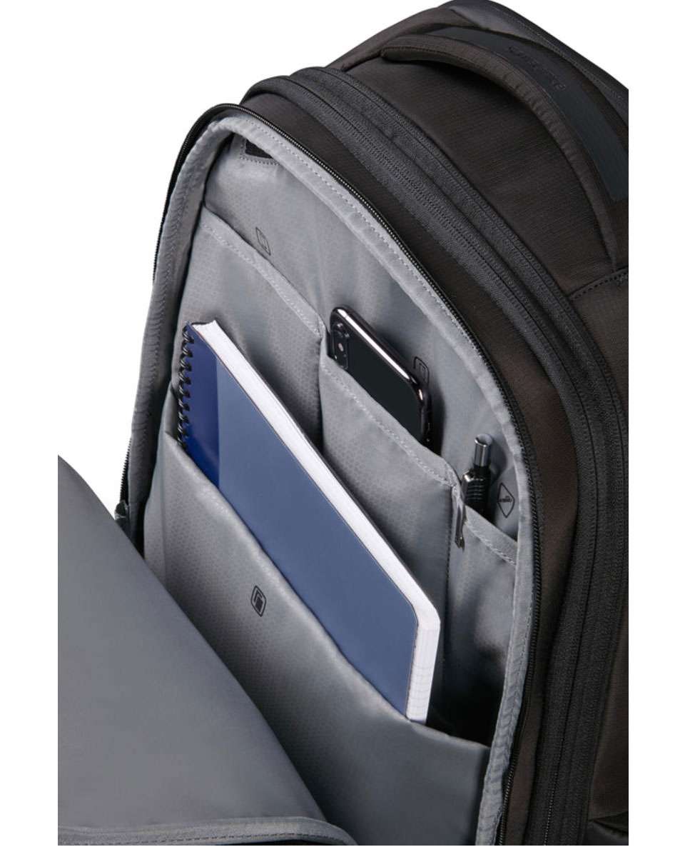 Mochila Biz2go para portátil 17.3" expansível para 1 dia preta Preto-3