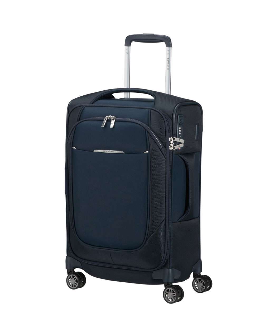 Mala de Cabine Re-Lite 55/35cm 4 Rodas Expansível Azul Noite 36L Azul-1
