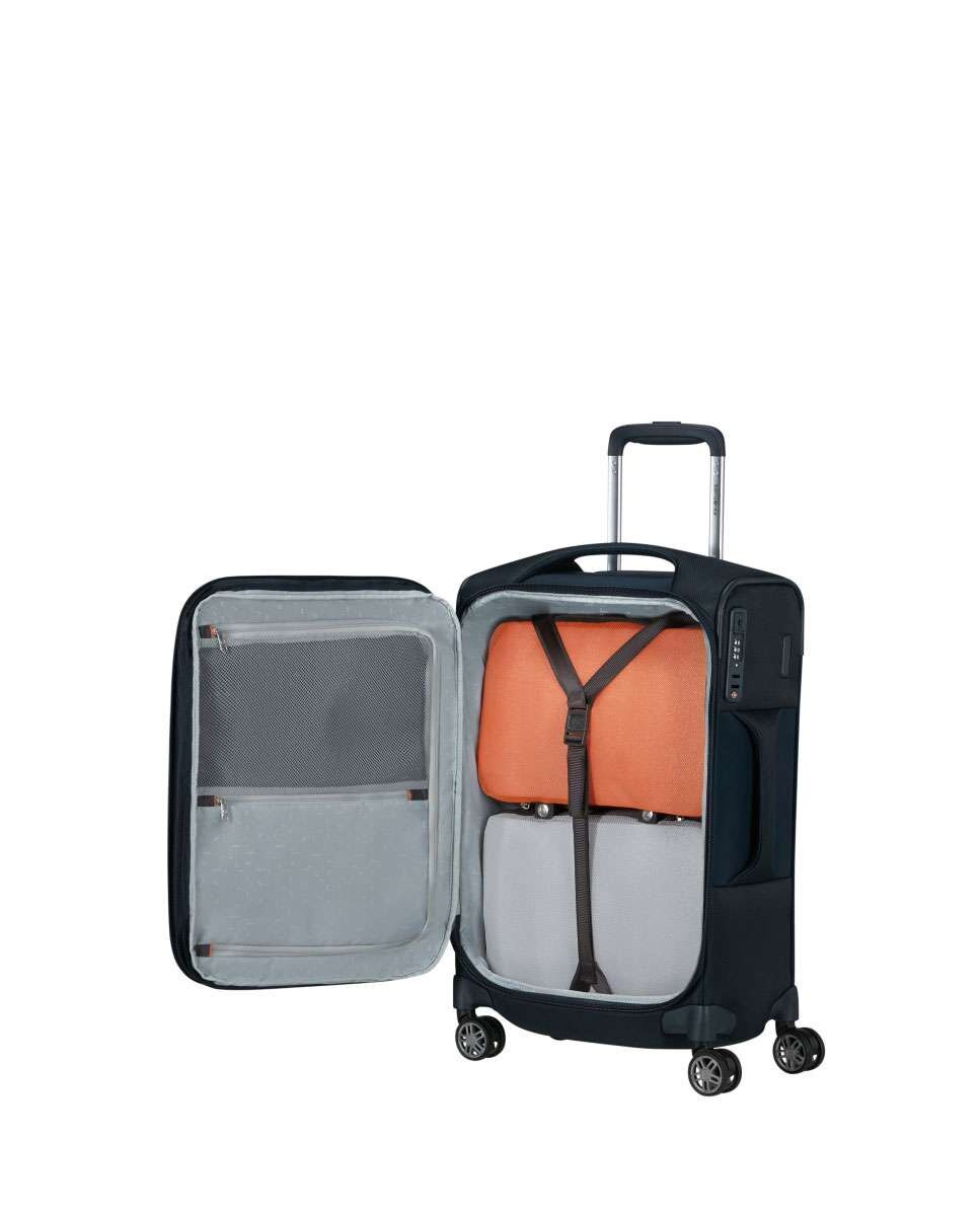 Mala de Cabine Re-Lite 55/35cm 4 Rodas Expansível Azul Noite 36L Azul-2