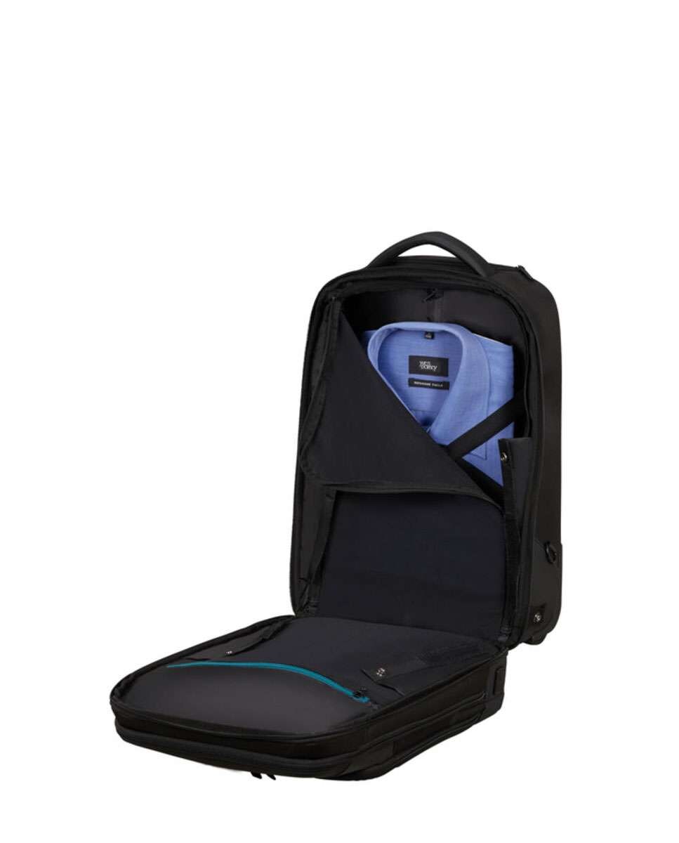 Mochila Mysight para portátil com rodas preto 17,3" 25.5L Preto-2