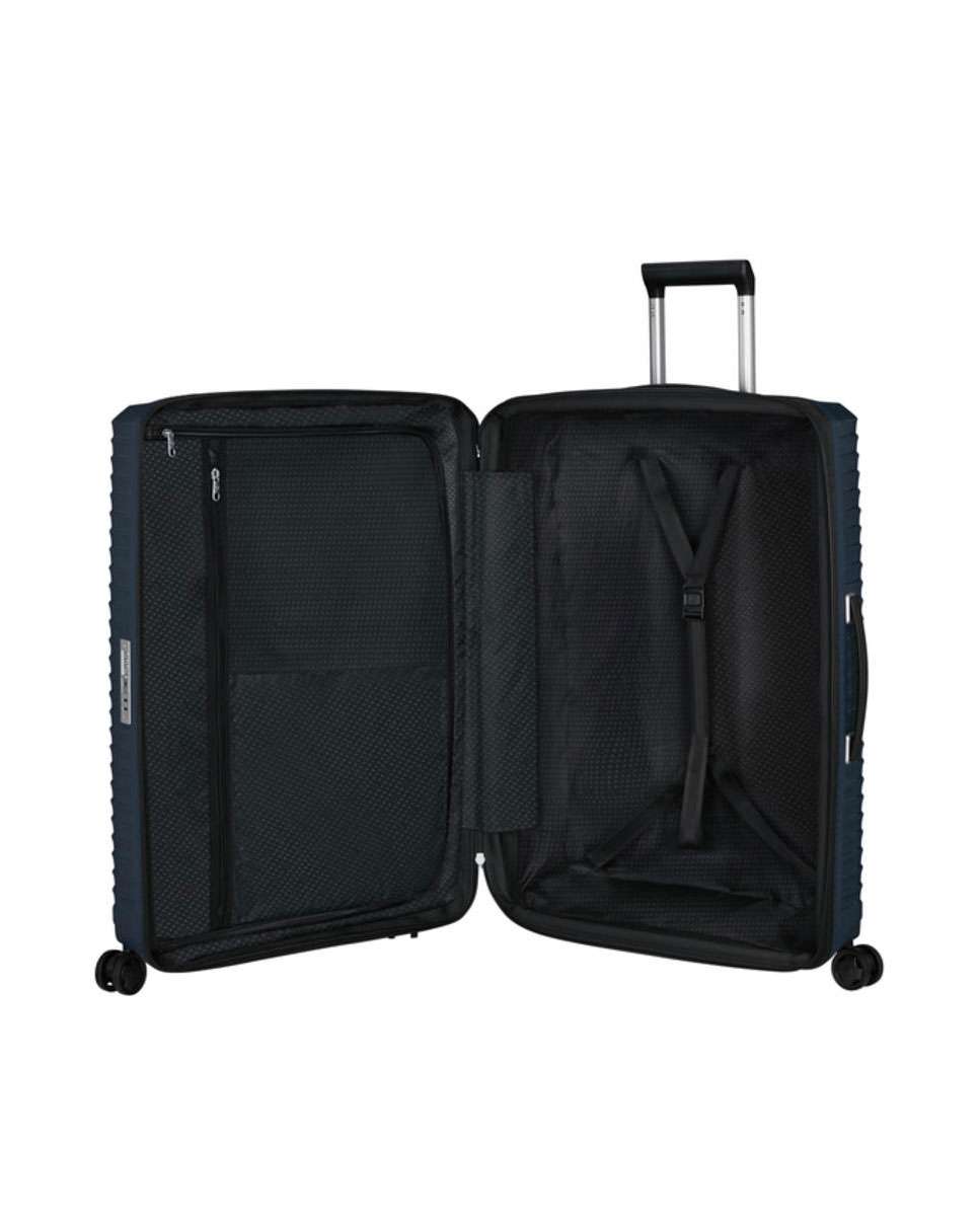 Mala de viagem grande Upscape 81cm 4 rodas expansível azul noite 133L Azul-2