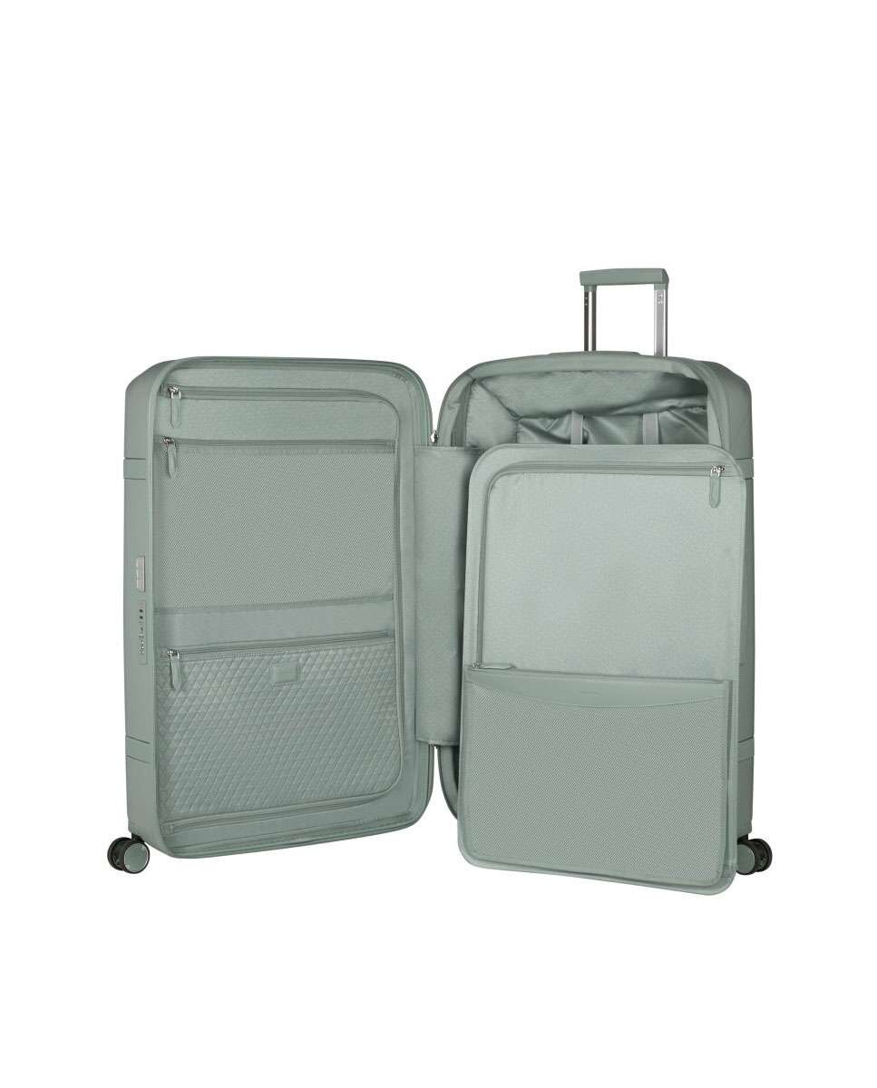 Mala de Viagem Extragrande Image 81Cm 4 Rodas Expansível Verde 125L Verde-2