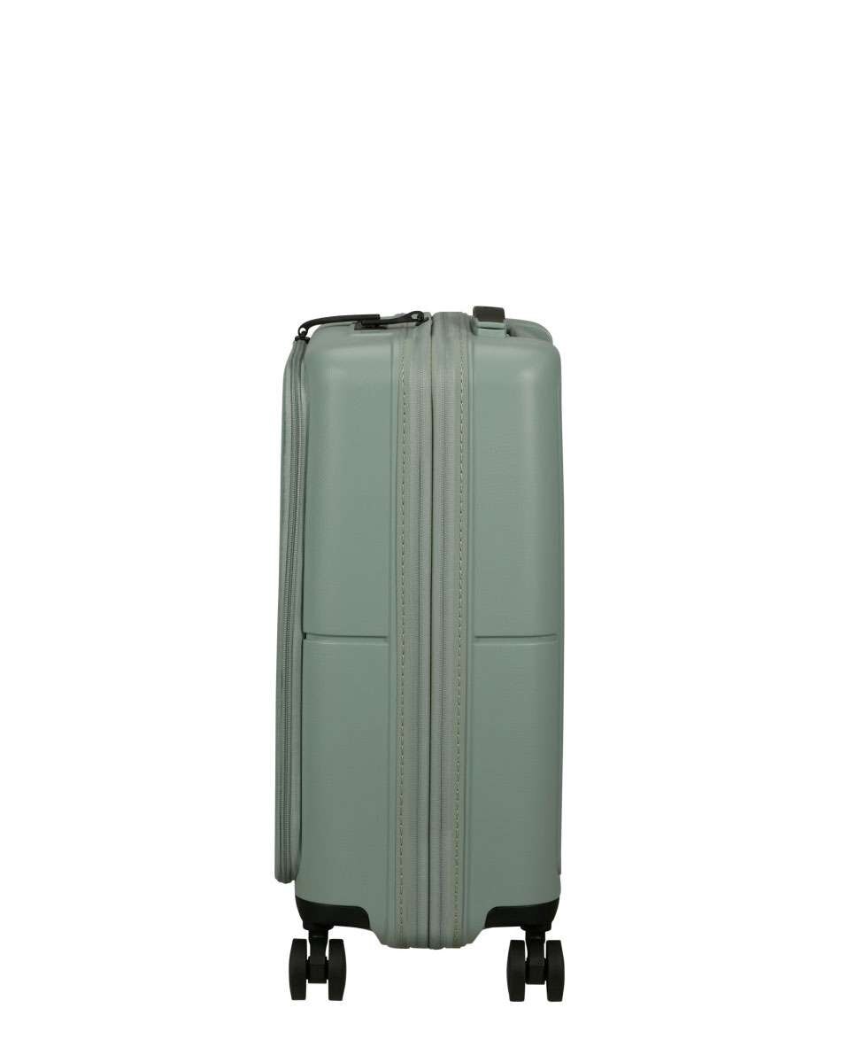 Mala de cabine Dashpop 55cm com 4 rodas expansível acesso frontal verde iceberg 42L Verde-3