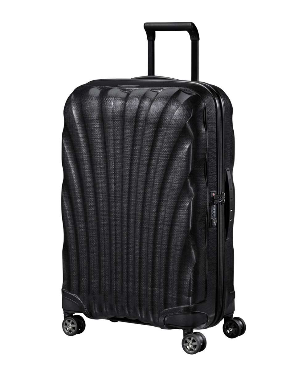 Imagem 0 de Mala de viagem média C-Lite 69cm 4 rodas preto 68L