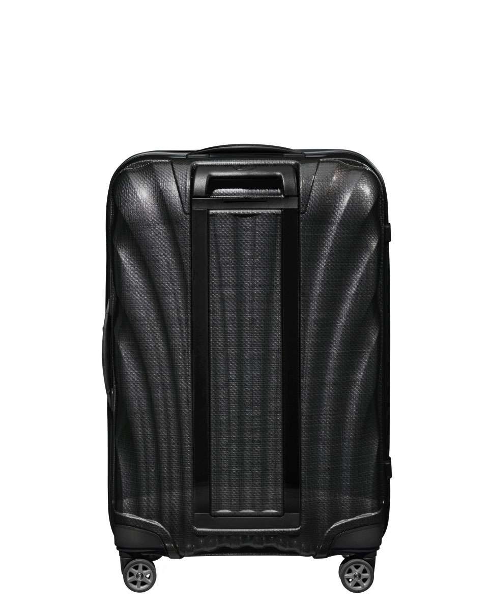 Mala de viagem média C-Lite 69cm 4 rodas preto 68L Preto-4