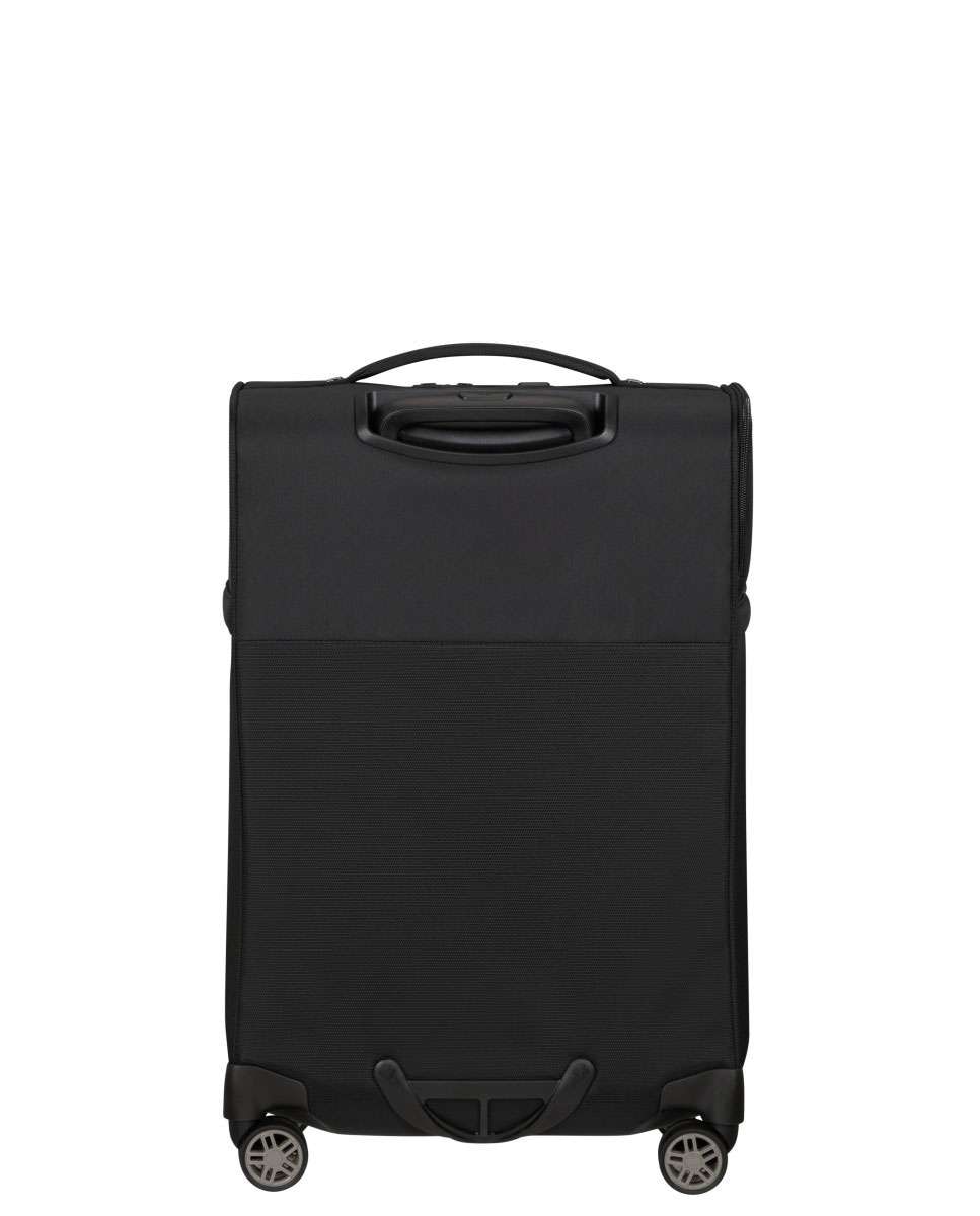 Mala de cabine Airea 55x35cm 4 rodas expansível preto 38L Preto-4