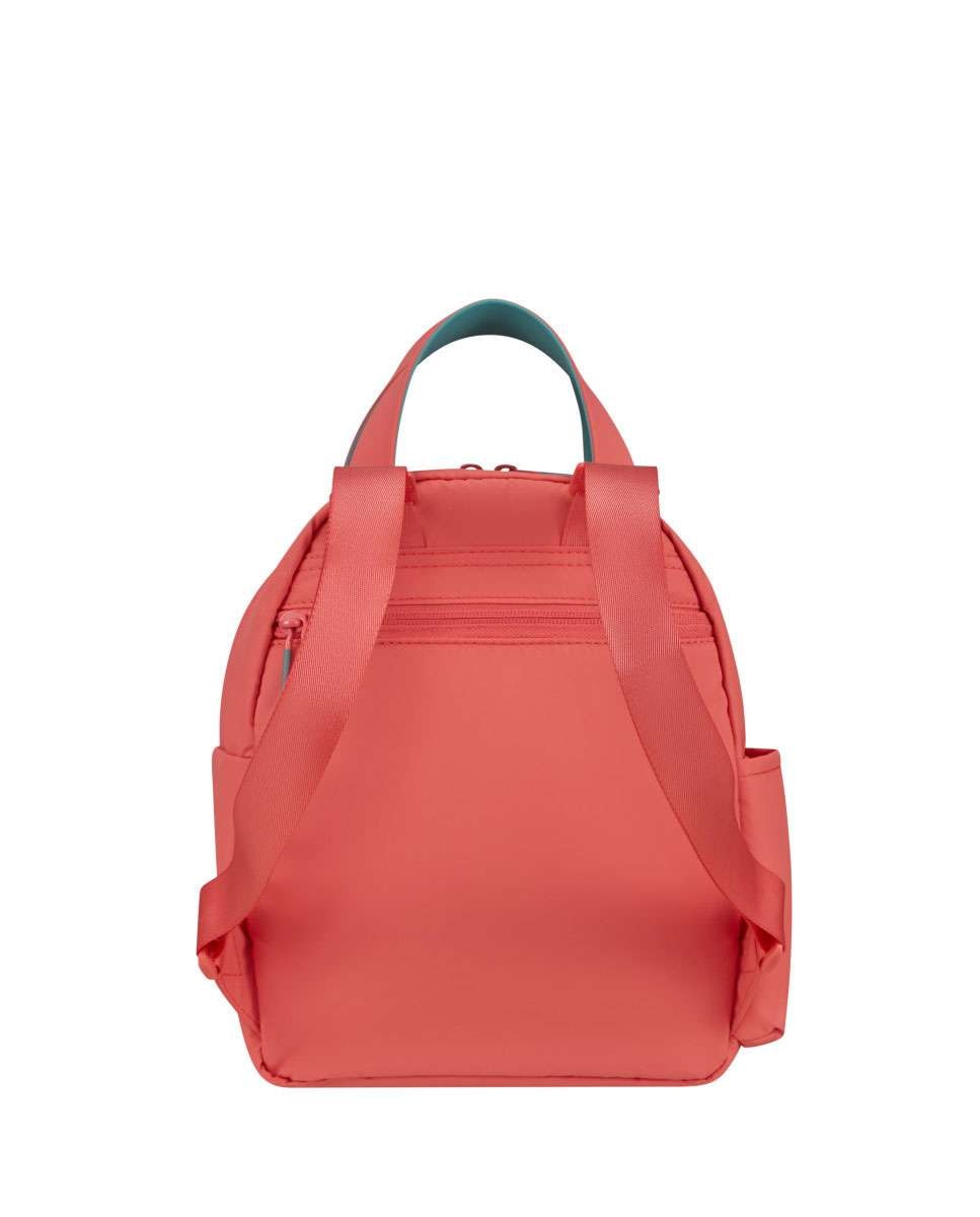 Mini Mochila de Mulher Puffypop Coral 8,5L Coral-4