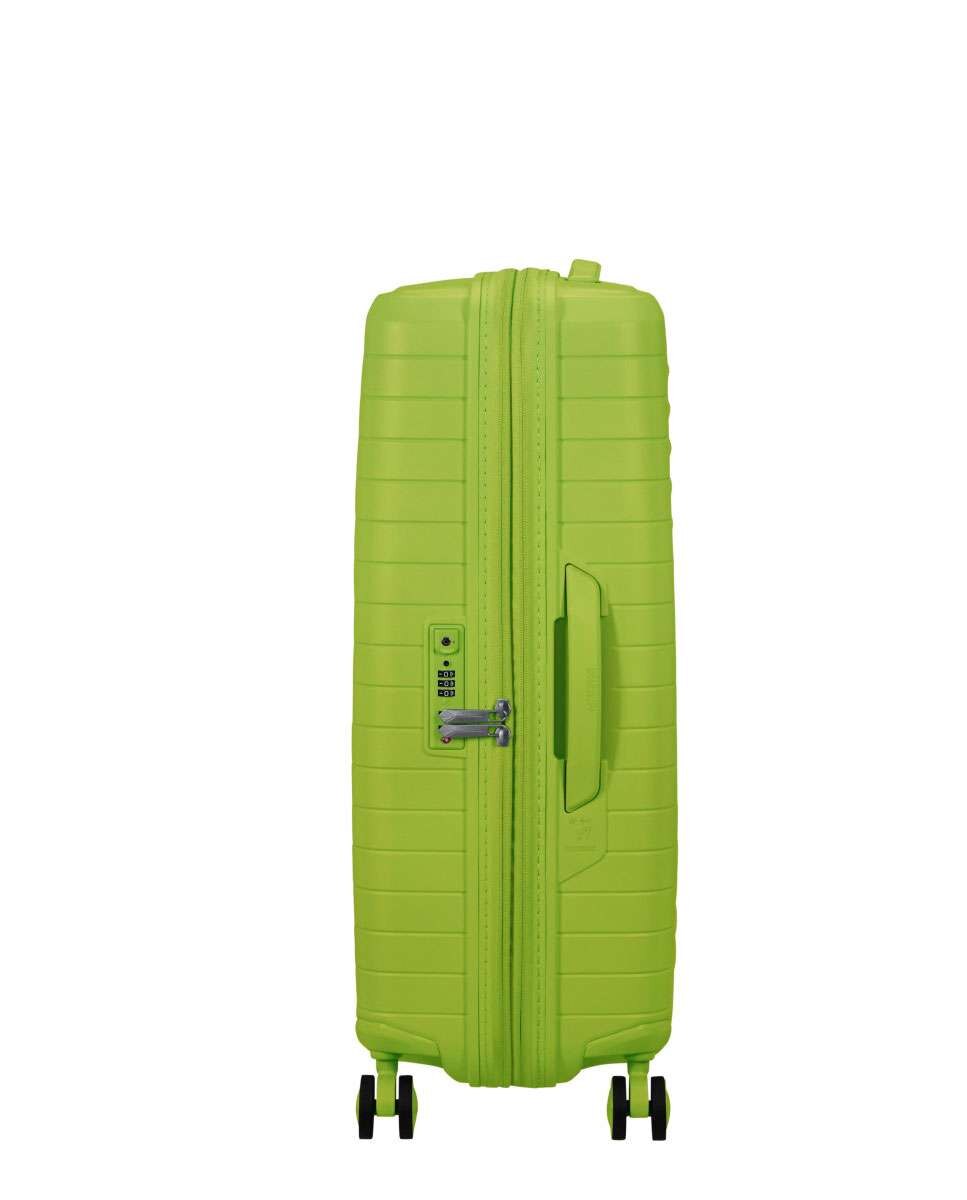Mala de Viagem Média Fastforward 68cm 4 Rodas Expansível Lima  67L Verde-3