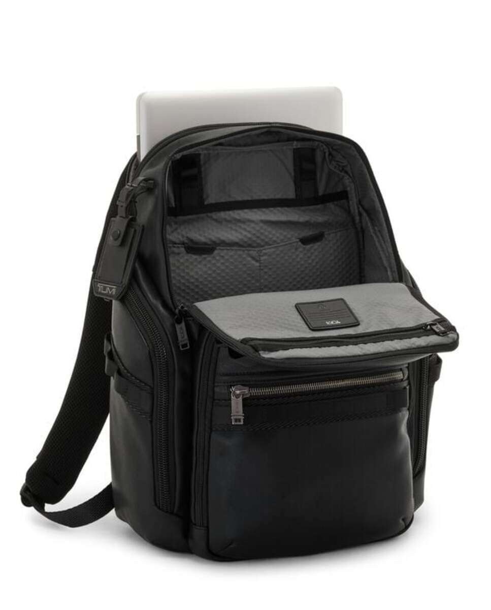 Mochila para Portátil 15" Search em Pele Alpha Bravo preto Preto-2