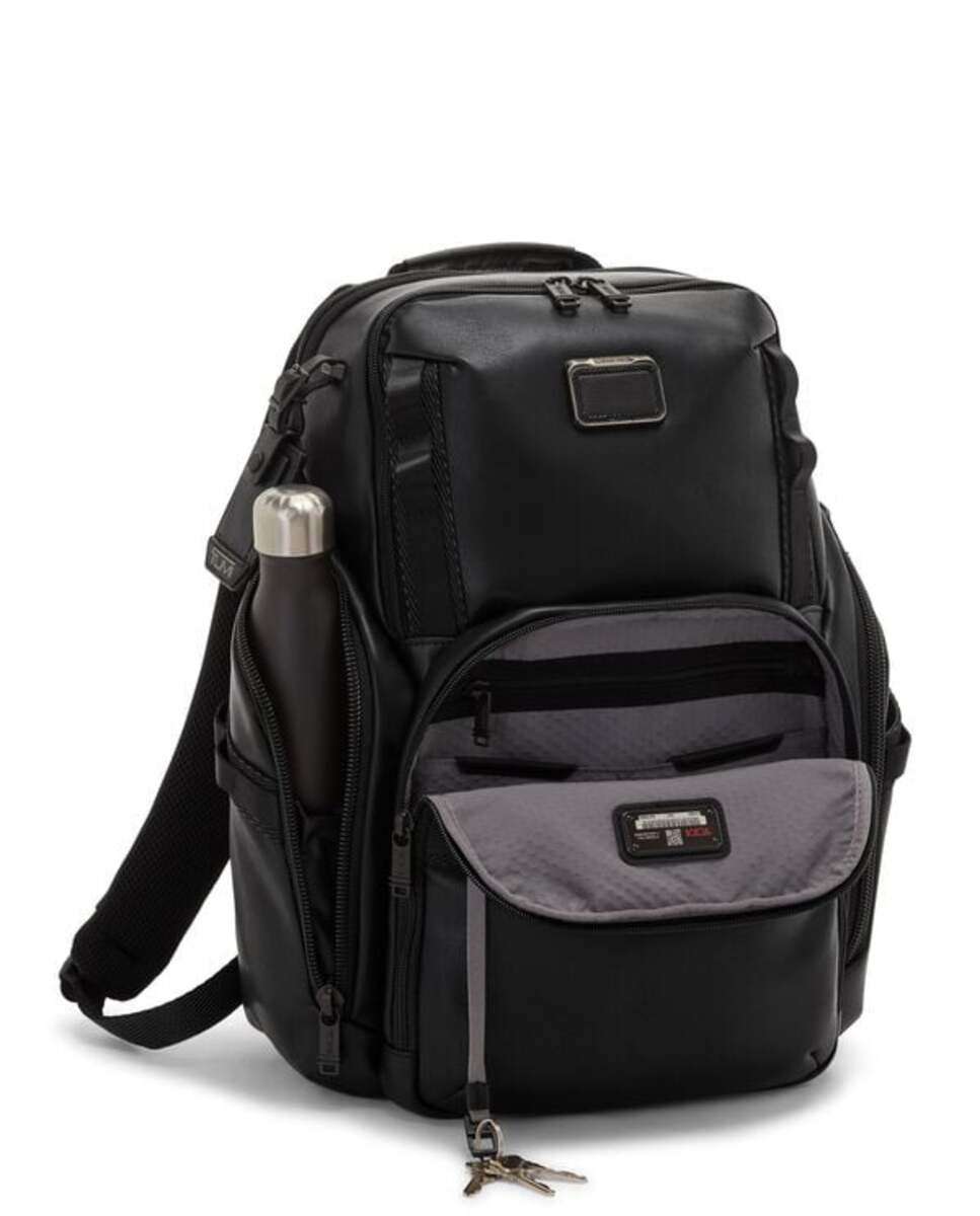 Mochila para Portátil 15" Search em Pele Alpha Bravo preto Preto-3