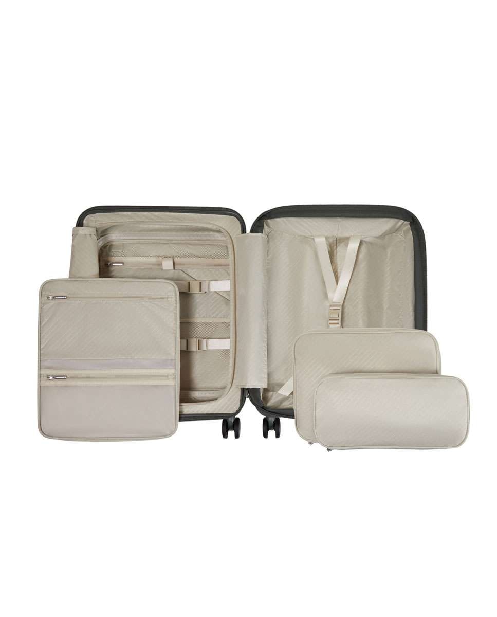 Mala de Cabine Paralux HS 55cm 4 Rodas Expansível Verde 40L Verde-2