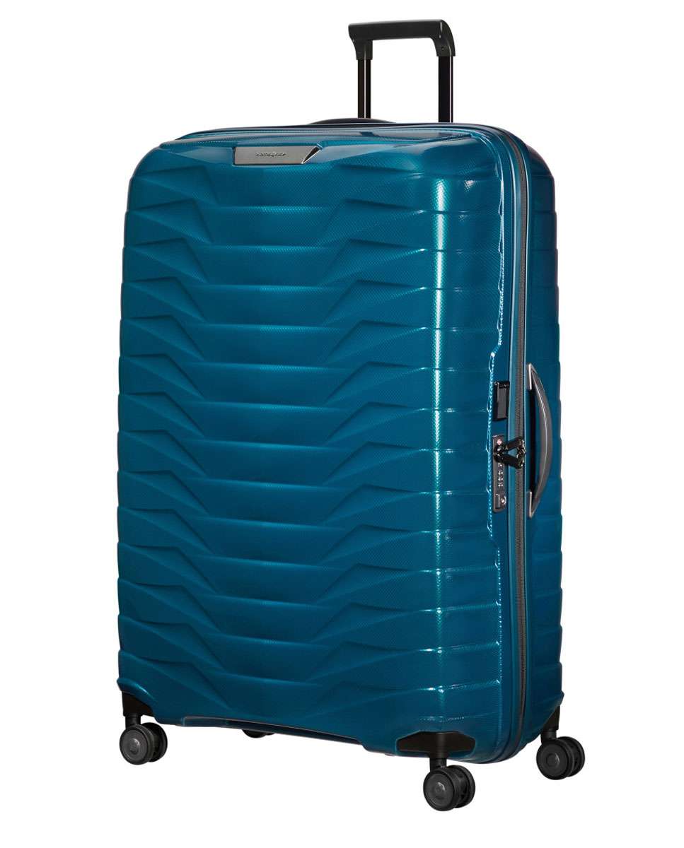 Mala de viagem extragrande Proxis 86cm 4 rodas azul petróleo 147L Azul-1
