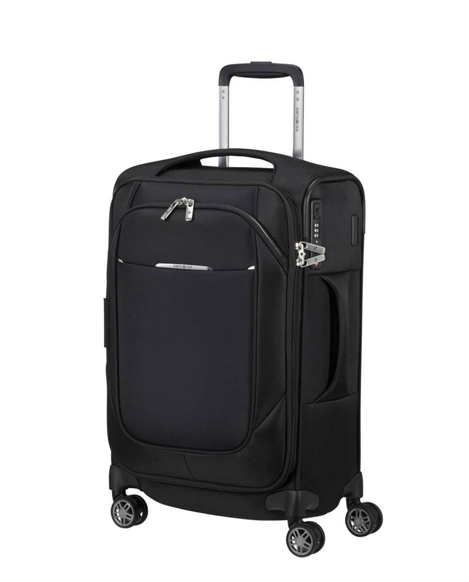 Mala de Cabine Re-Lite 55/35cm 4 Rodas Expansível Preto 36L Preto-1