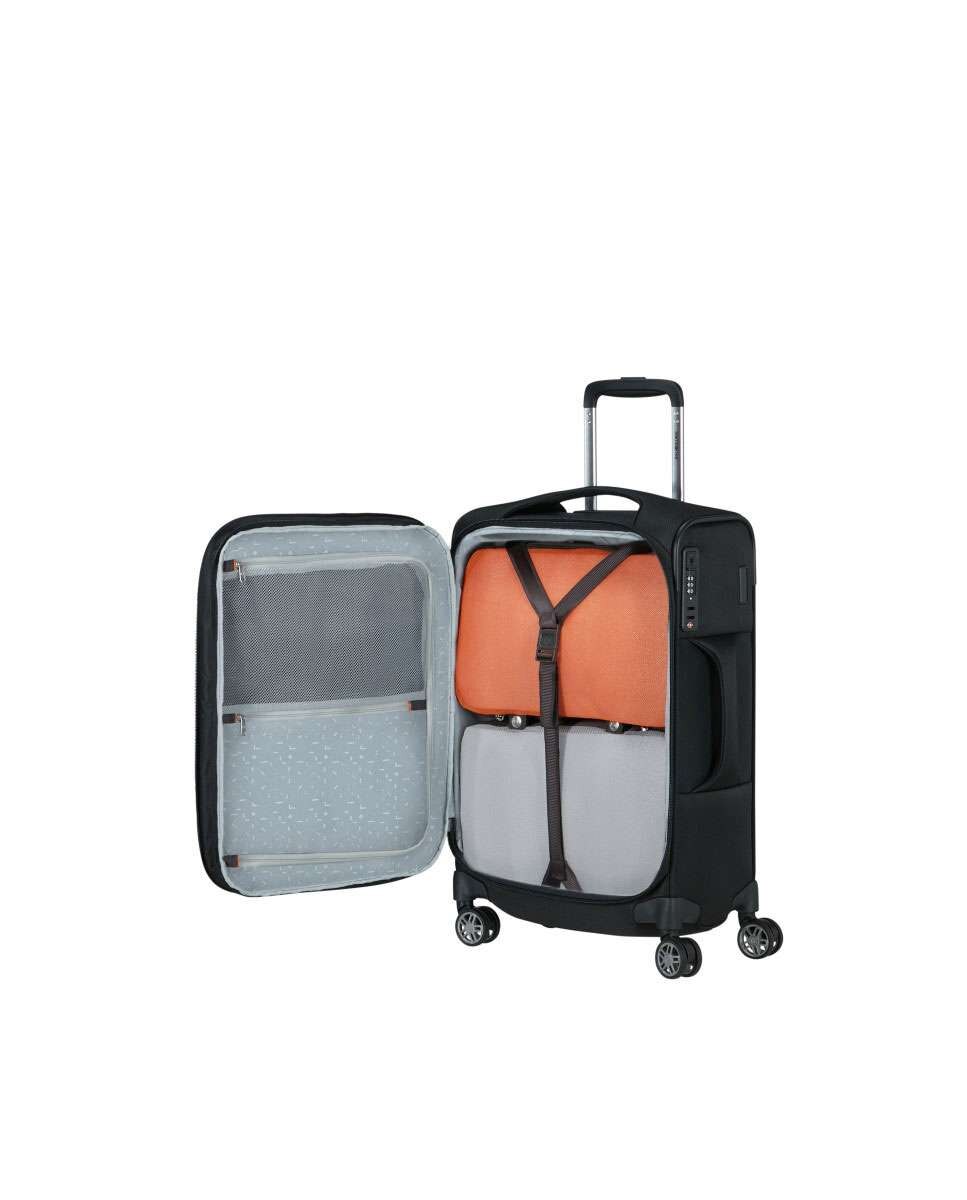 Mala de Cabine Re-Lite 55/35cm 4 Rodas Expansível Preto 36L Preto-2